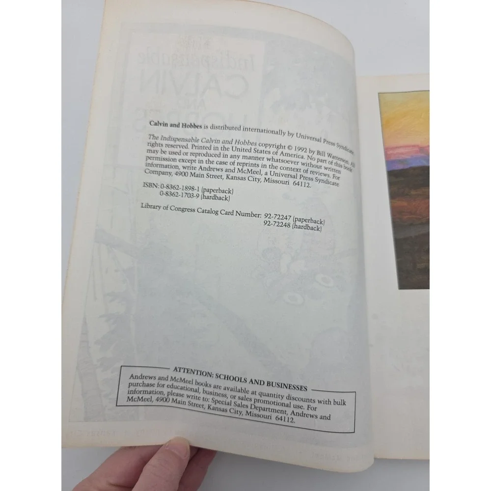 The Indispensable Calvin and Hobbes: A Calvin and Hobbes Treasury